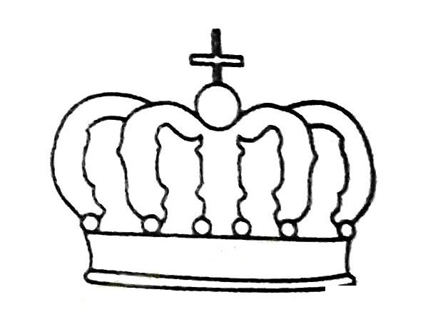 皇冠简笔画大全及画法步骤