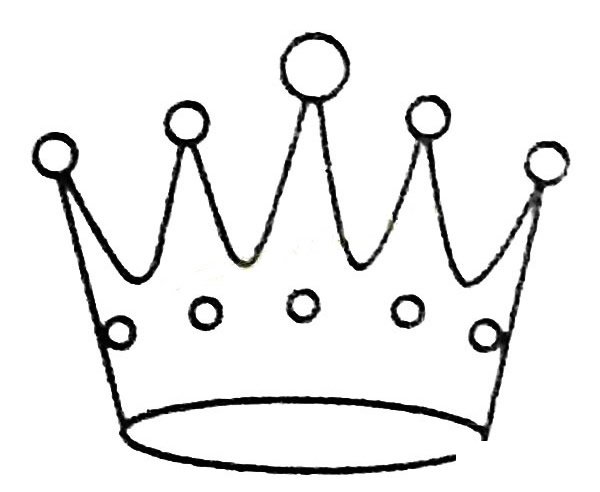 皇冠简笔画大全及画法步骤