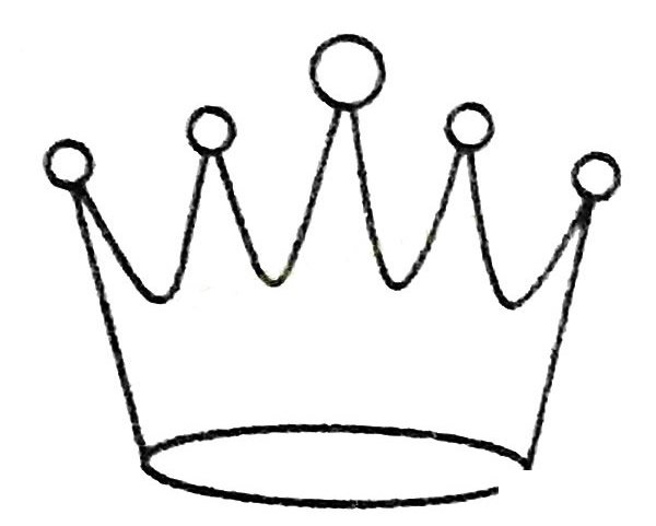 皇冠简笔画大全及画法步骤