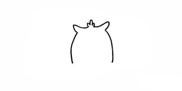 猫头鹰简笔画