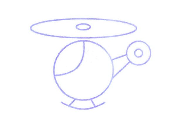 直升机简笔画