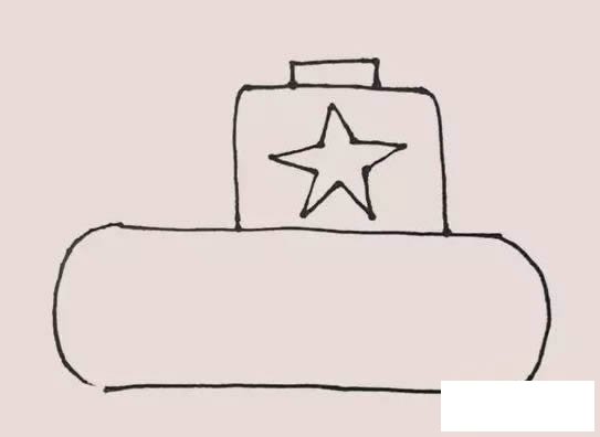坦克简笔画