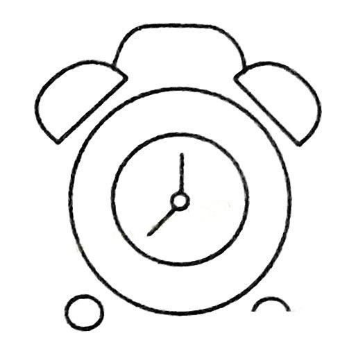 钟表简笔画大全及画法步骤