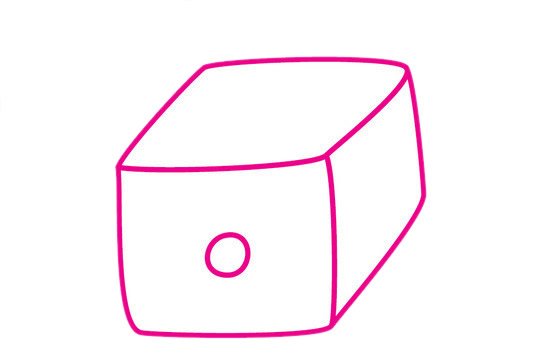 骰子简笔画图片
