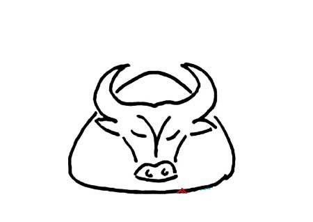 水牛简笔画图片