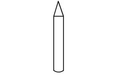 火箭+卫星简笔画步骤图片