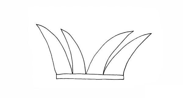 芦苇简笔画