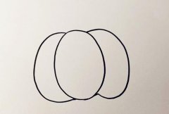 教你画一个又大又红的南瓜简笔画步骤教