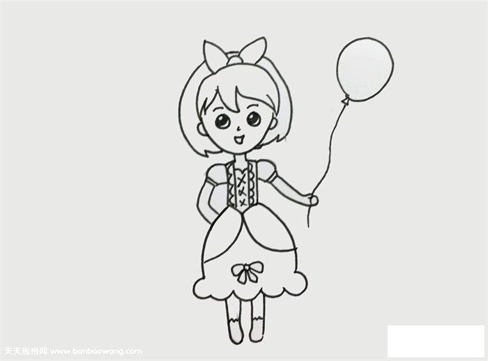 怎么画漫画少女
