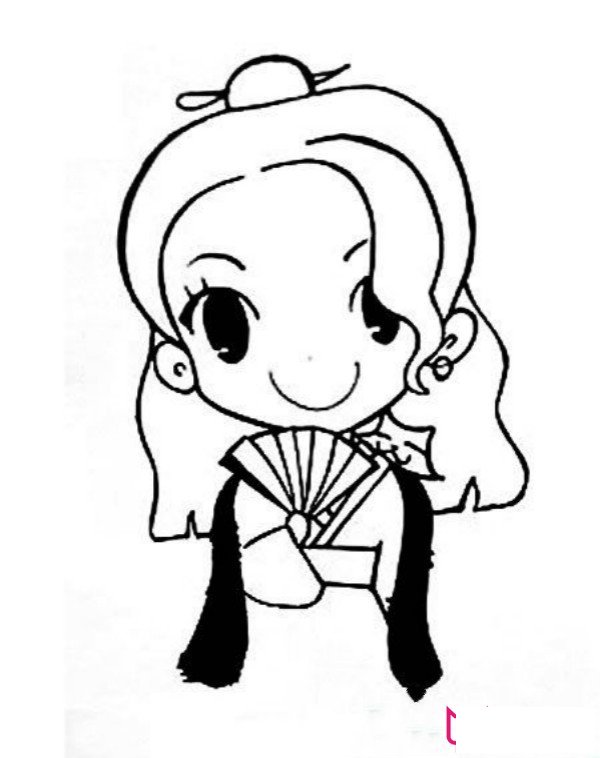 西门庆简笔画
