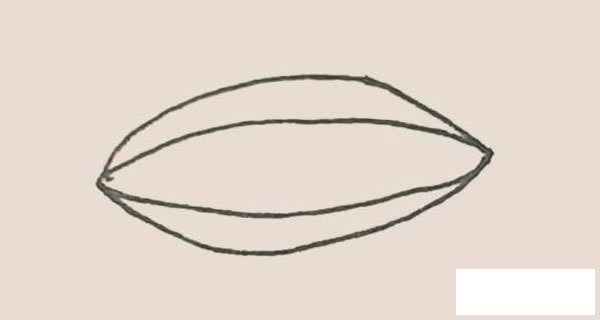 飞艇简笔画
