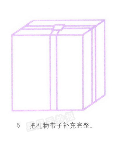 圣诞礼物简笔画图片