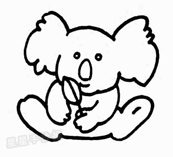 考拉简笔画