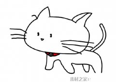 可爱小猫咪简笔画图片