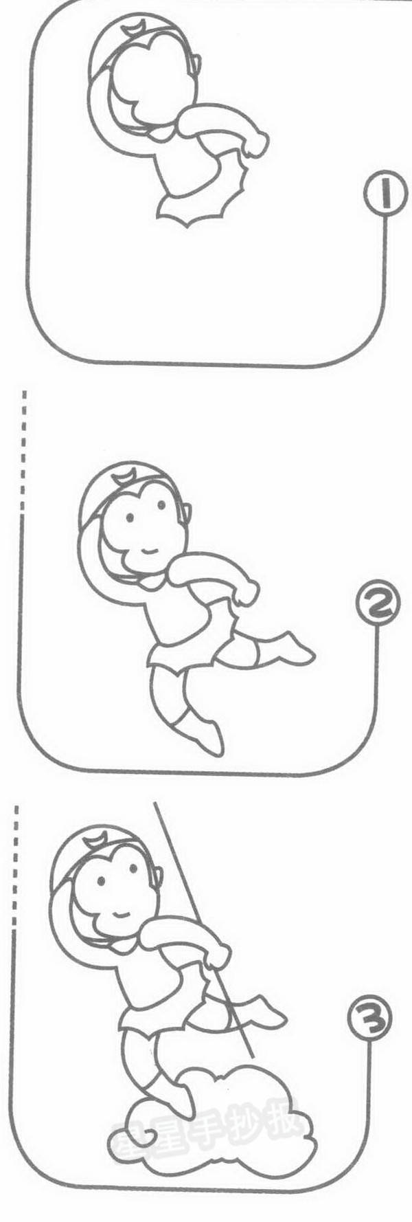 孙悟空简笔画