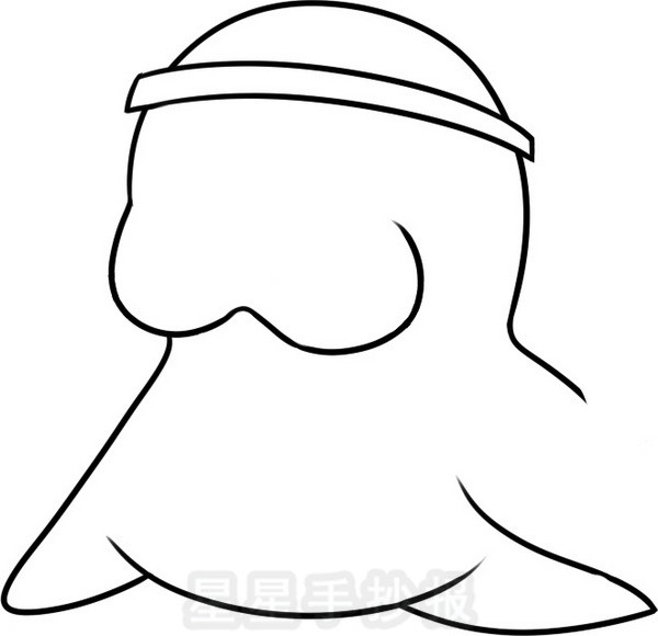 海狮简笔画