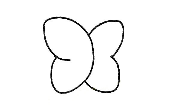 蝴蝶兰简笔画