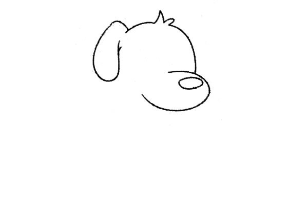 小狗简笔画