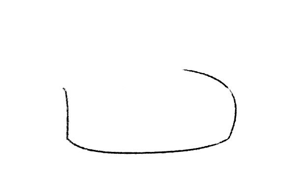 跑车简笔画