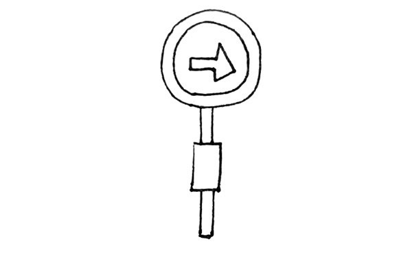 路牌简笔画