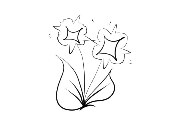 漂亮的小花花简单画法简笔画