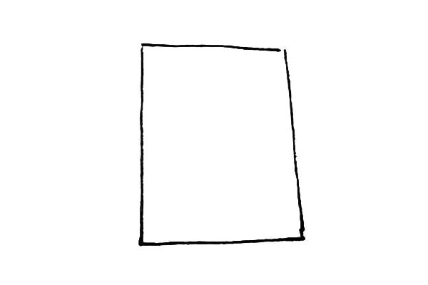 保险柜简笔画