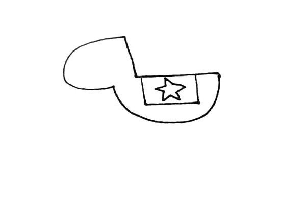 木马玩具简笔画