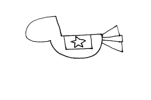 木马玩具简笔画