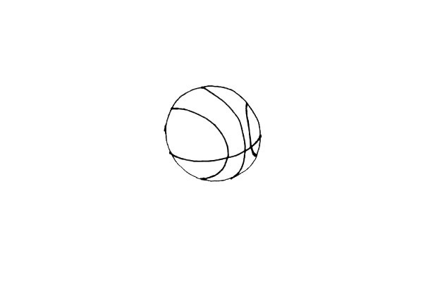 篮球简笔画