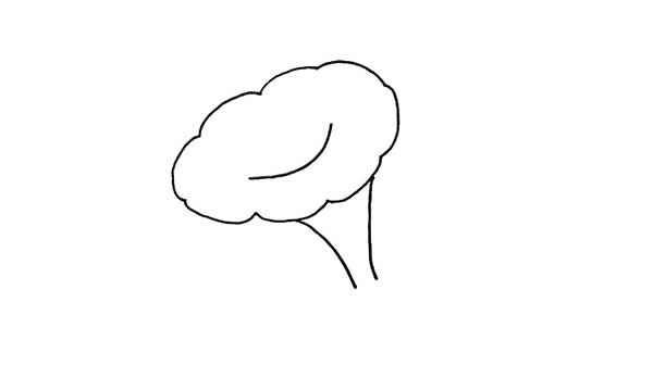 喇叭花简笔画