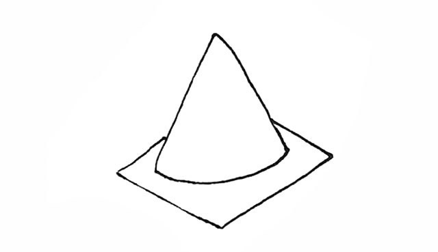 路障简笔画