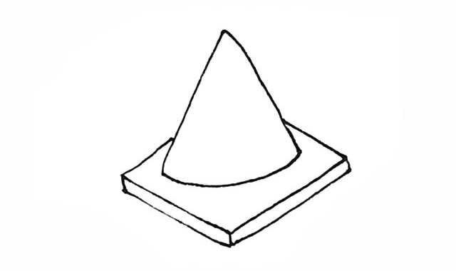 路障简笔画