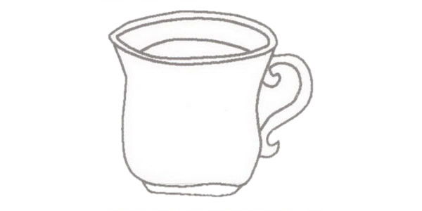 水杯简笔画图片