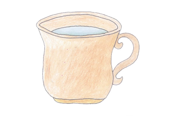 水杯简笔画图片