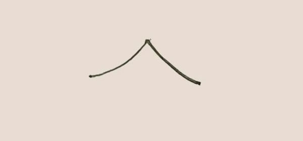 松树简笔画图片