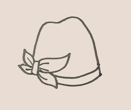 礼帽简笔画图片