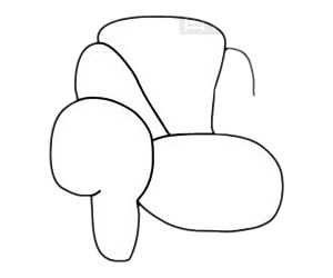 沙发简笔画图片