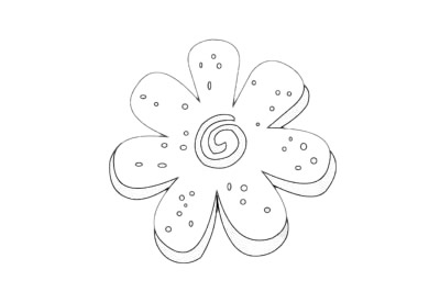 饼干简笔画图片
