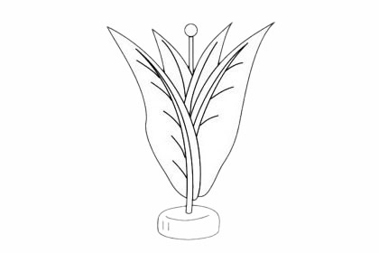 毽子简笔画图片大全作品一