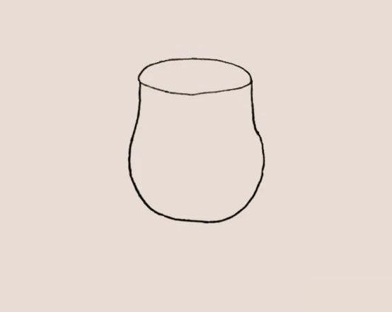 果汁简笔画