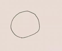 绿色卡通毛毛虫简笔画画法