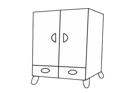 柜子简笔画