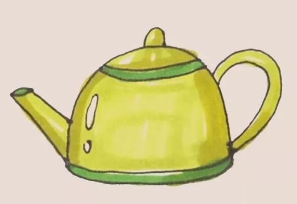 茶壶简笔画