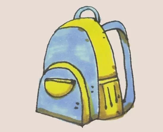 书包简笔画