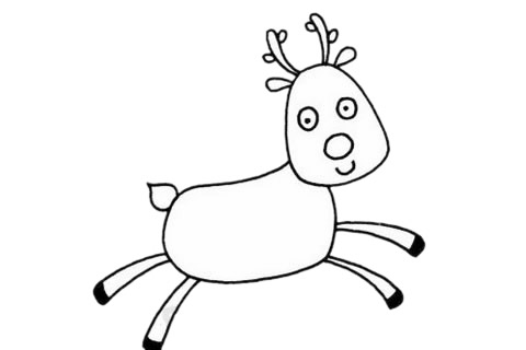 鹿简笔画