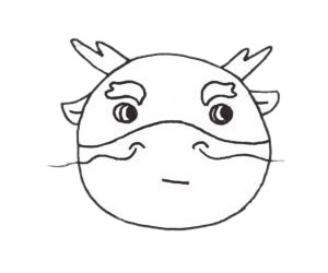 麒麟简笔画图片