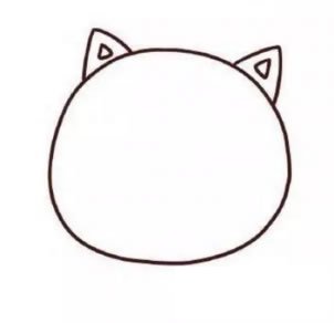 小猫简笔画图片