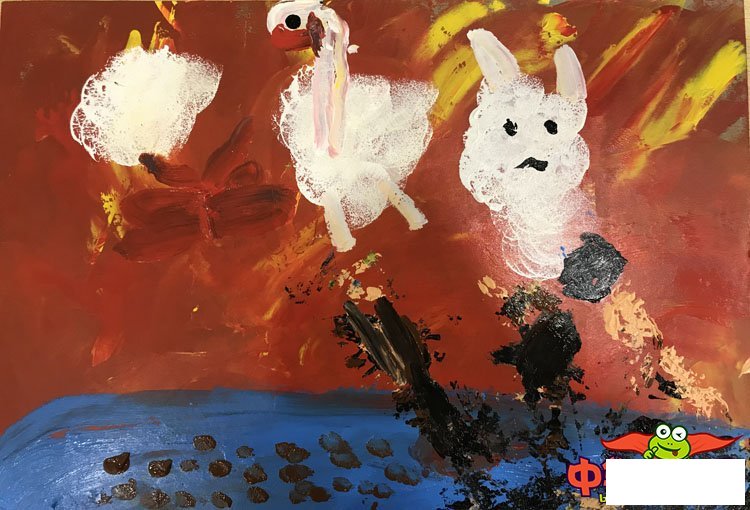 儿童画画大全简单漂亮，奇妙的云朵