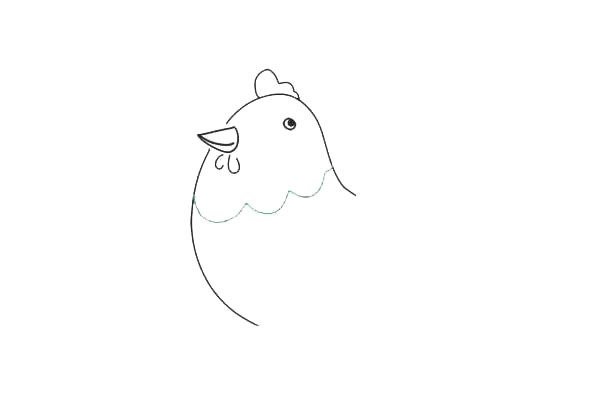 母鸡简笔画