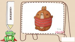 土豆兔简笔画